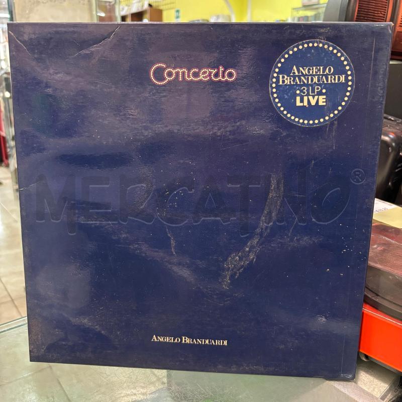LP TRIPLO BRANDUARDI CONCERTO LIVE | Mercatino dell'Usato Pomezia 1