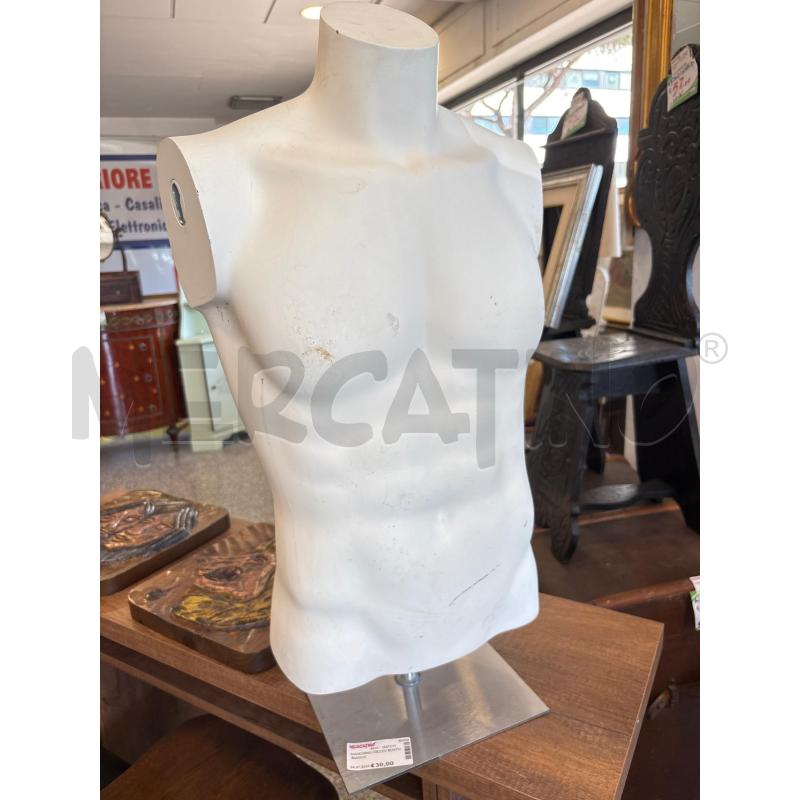 MANICHINO MEZZO BUSTO BIANCO | Mercatino dell'Usato Pomezia 1