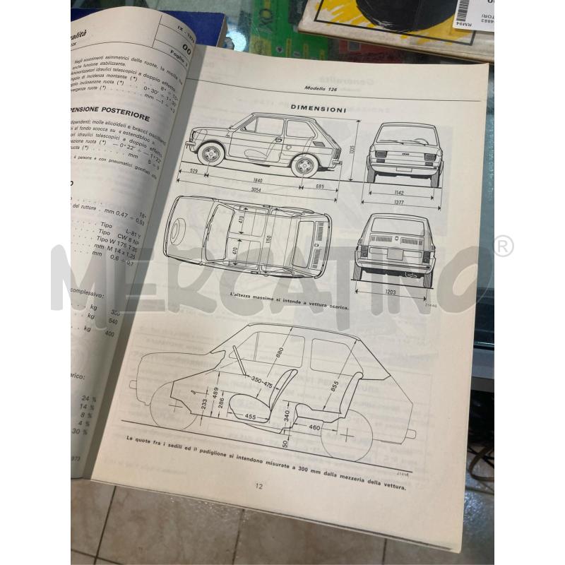 MANUALE FIAT 126 | Mercatino dell'Usato Pomezia 1