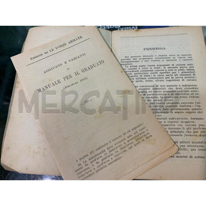 MANUALE PER IL GRADUATO 1933 | Mercatino dell'Usato Pomezia 5