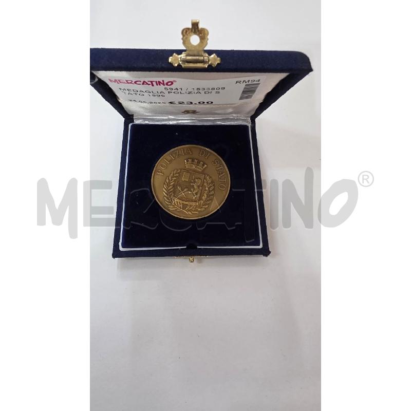 MEDAGLIA POLIZIA DI STATO 1996  | Mercatino dell'Usato Pomezia 1