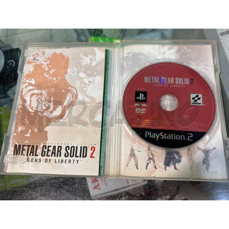 METAL GEAR SOLID 2 SONS OF LIBERTY GIOCO PER PLAYSTATION 2 ITALIANO | Mercatino dell'Usato Pomezia 3