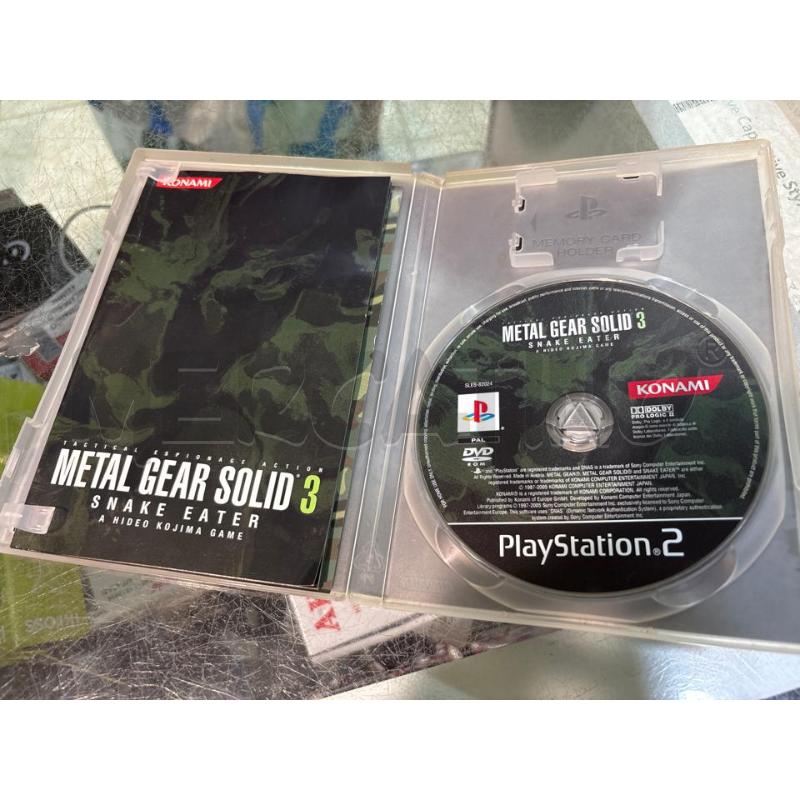 METAL GEAR SOLID 3 SNAKE EATER PLAYSTATION 2 PS2 | Mercatino dell'Usato Pomezia 3