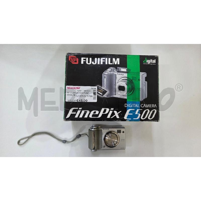 MF FUJIFILM E500 FUNZIONANTE  | Mercatino dell'Usato Pomezia 1