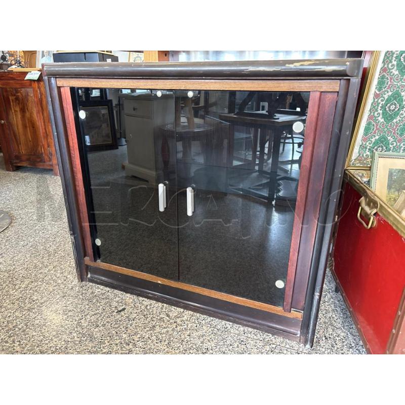 MOBILE PORTA TV 2 ANTE VETRO FUMÈ | Mercatino dell'Usato Pomezia 1
