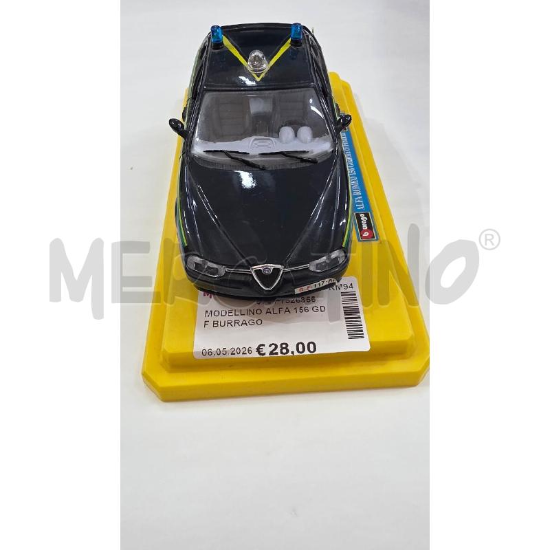 MODELLINO ALFA 156 GDF BURRAGO  | Mercatino dell'Usato Pomezia 2