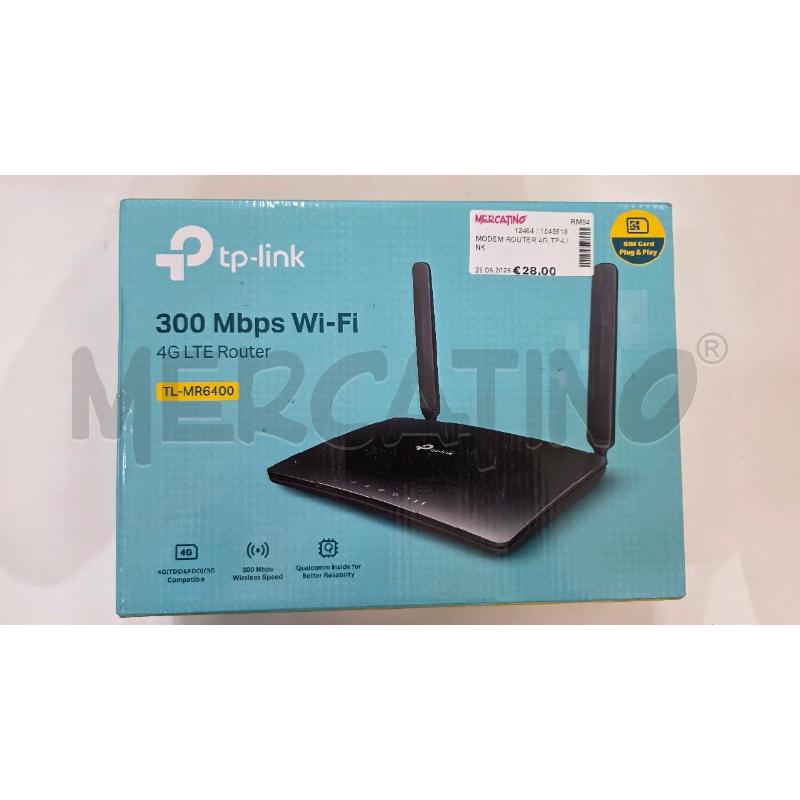 MODEM ROUTER 4G TP-LINK | Mercatino dell'Usato Pomezia 1