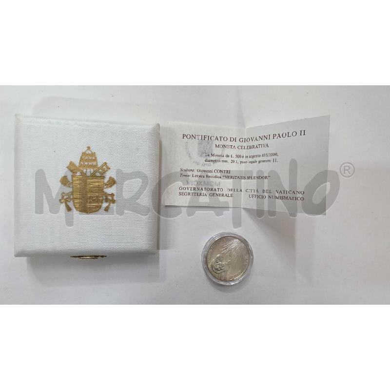 MONETA 500 LIRE PONTIFICATO GIOVANNI PAOLO II 1994 | Mercatino dell'Usato Pomezia 1