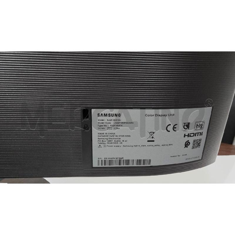 MONITOR HDMI 22'' SAMSUNG+ALIMENTATORE | Mercatino dell'Usato Pomezia 3