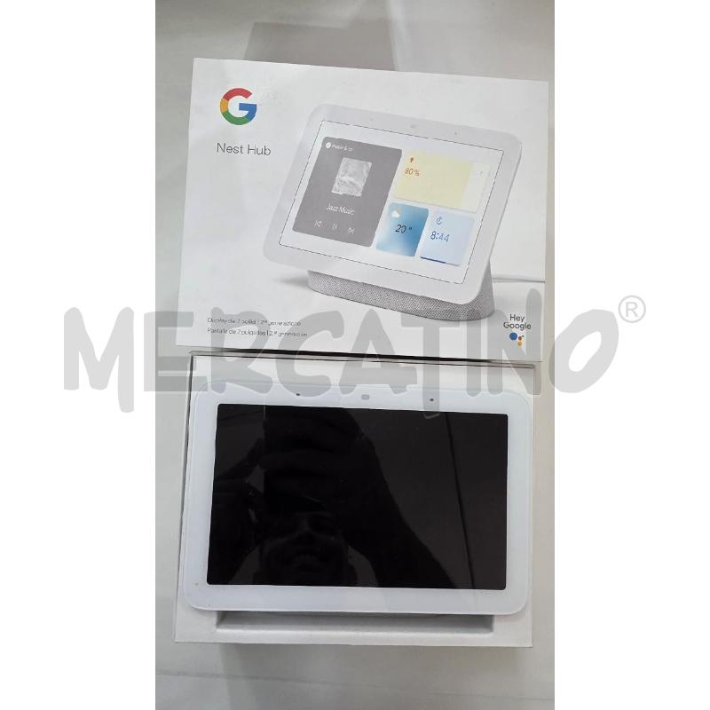 NEST HUB GOOGLE 2 GENERAZIONE | Mercatino dell'Usato Pomezia 1