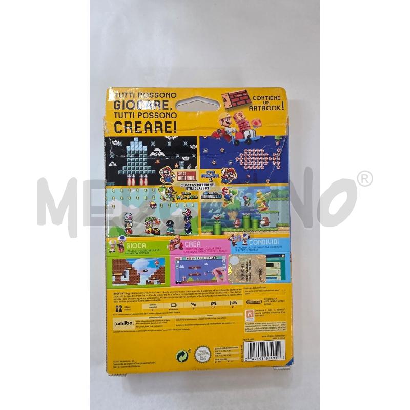 NINTENDO WIIU SUPER MARIO MAKER | Mercatino dell'Usato Pomezia 2