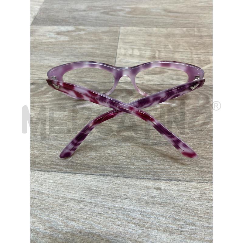 OCCHIALI DONNA EMPORIO ARMANI MACULATI VIOLA/LILLAA | Mercatino dell'Usato Pomezia 4