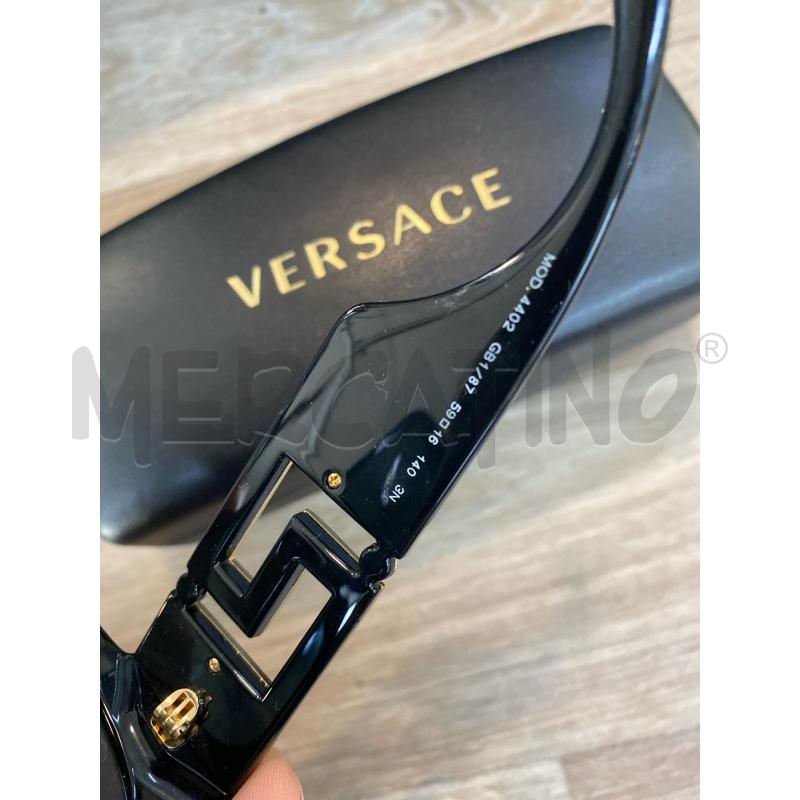 OCCHIALI DONNA NERI VERSACE MOD 4402 | Mercatino dell'Usato Pomezia 5