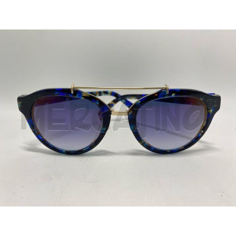 OCCHIALI DONNA SARAGHINA GINGER MONTATURA TARTARUGATA BLU BEIGE | Mercatino dell'Usato Pomezia 1