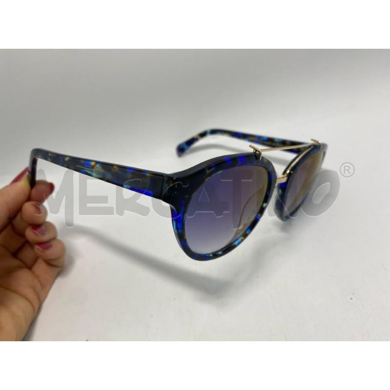 OCCHIALI DONNA SARAGHINA GINGER MONTATURA TARTARUGATA BLU BEIGE | Mercatino dell'Usato Pomezia 2