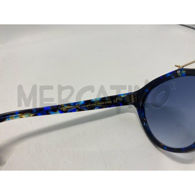 OCCHIALI DONNA SARAGHINA GINGER MONTATURA TARTARUGATA BLU BEIGE | Mercatino dell'Usato Pomezia 3