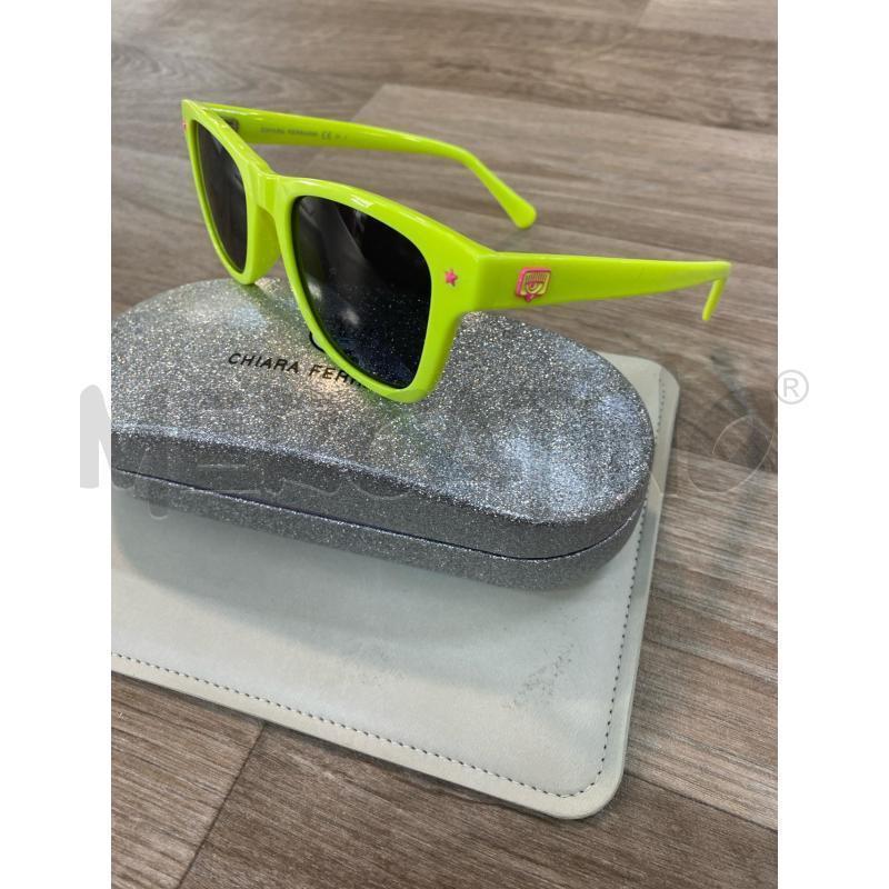 OCCHIALI DONNA SOLE GIALLO FLUO CHIARA FERRAGNI CF1006/S | Mercatino dell'Usato Pomezia 2