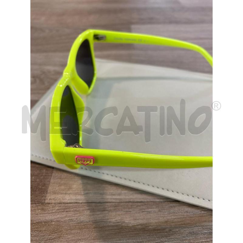 OCCHIALI DONNA SOLE GIALLO FLUO CHIARA FERRAGNI CF1006/S | Mercatino dell'Usato Pomezia 3