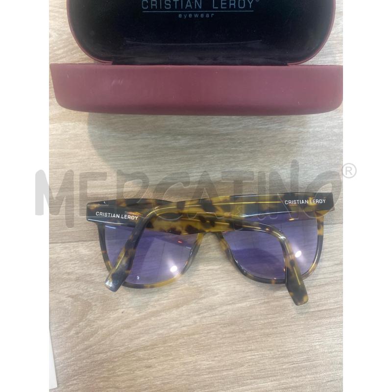 OCCHIALI DONNA SOLE LEOPARDATI CRISTIAN LEROY | Mercatino dell'Usato Pomezia 2