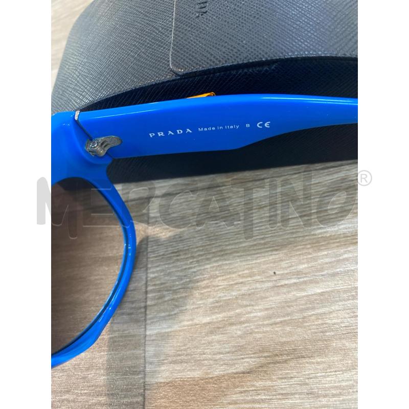 OCCHIALI DONNA SOLE PRADA BLU PIETRE GIALLO | Mercatino dell'Usato Pomezia 3