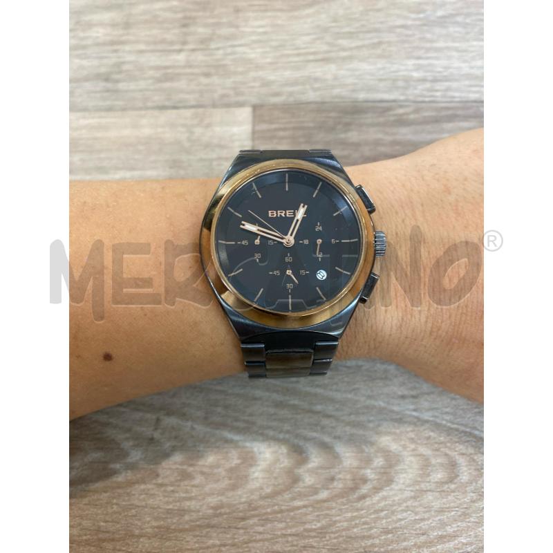 OROLOGIO DA POLSO BREIL GRIGIO NERO BEND TW1906 QUARZO  | Mercatino dell'Usato Pomezia 1