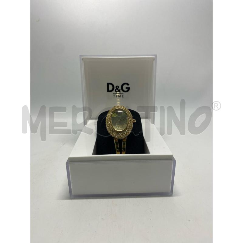 OROLOGIO DA POLSO DOLCE&GABBANA DORATO OVALE STRASS  | Mercatino dell'Usato Pomezia 1