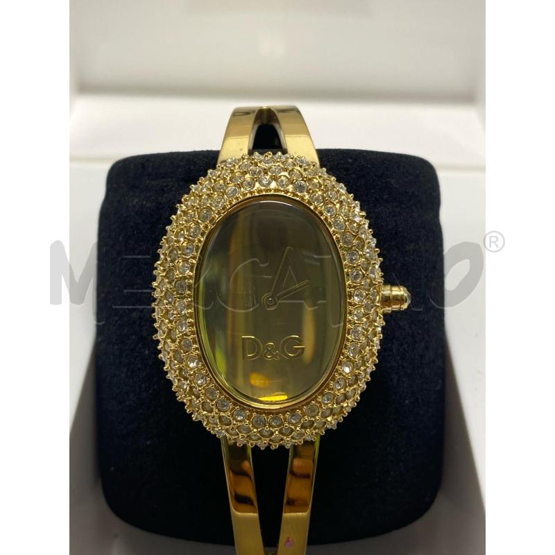 OROLOGIO DA POLSO DOLCE&GABBANA DORATO OVALE STRASS  | Mercatino dell'Usato Pomezia 2