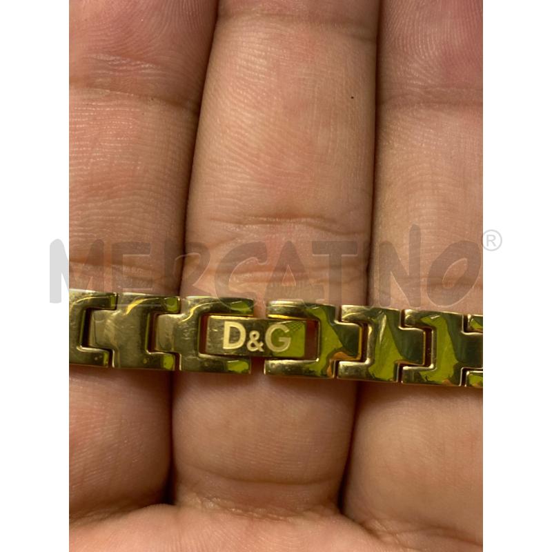 OROLOGIO DA POLSO DOLCE&GABBANA DORATO OVALE STRASS  | Mercatino dell'Usato Pomezia 3