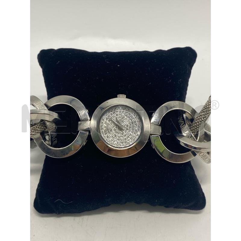 OROLOGIO DA POLSO EMPORIO ARMANI ANELLI IN ACCIAIO | Mercatino dell'Usato Pomezia 1