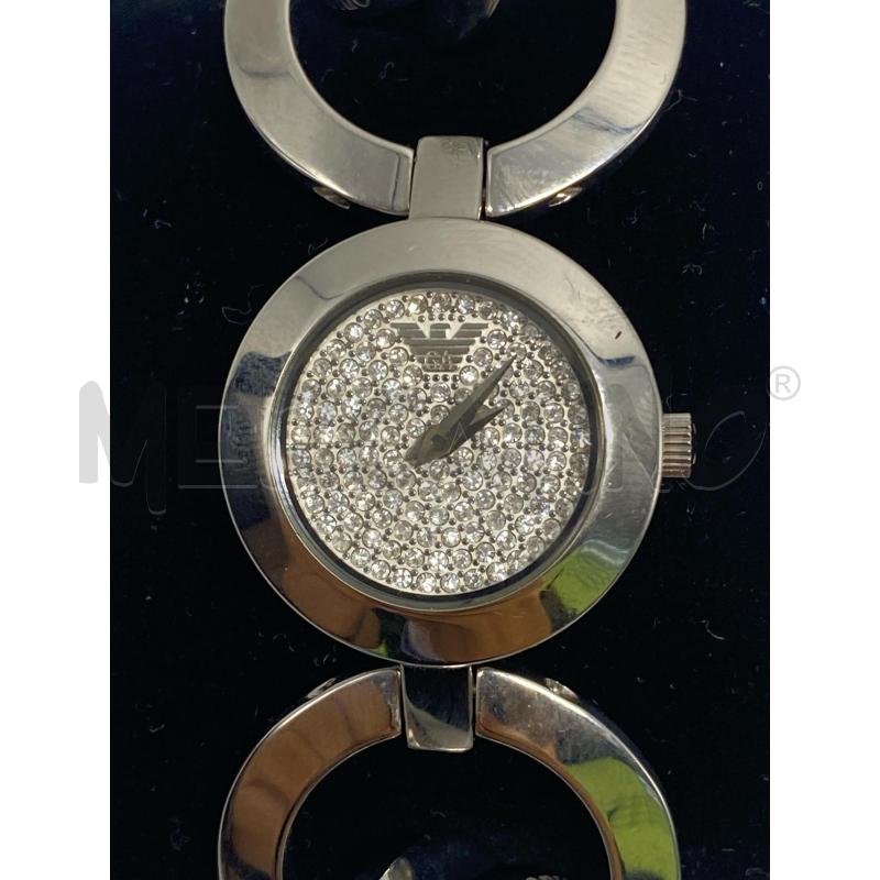 OROLOGIO DA POLSO EMPORIO ARMANI ANELLI IN ACCIAIO | Mercatino dell'Usato Pomezia 2