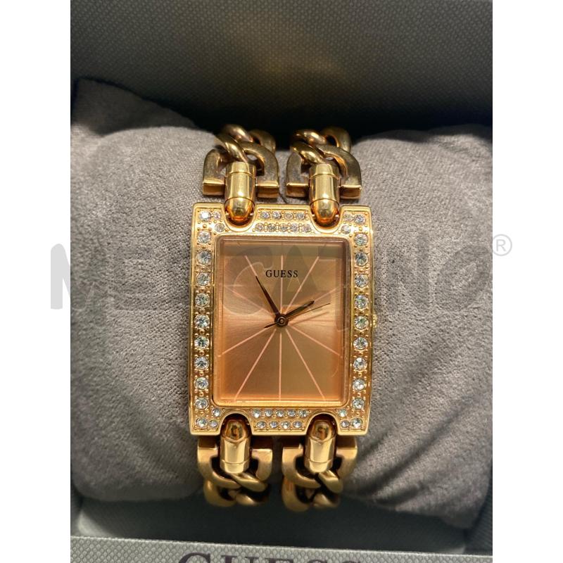 OROLOGIO DA POLSO GUESSAL QUARZO IN ACCIAIO BRONZATO STRASS | Mercatino dell'Usato Pomezia 2