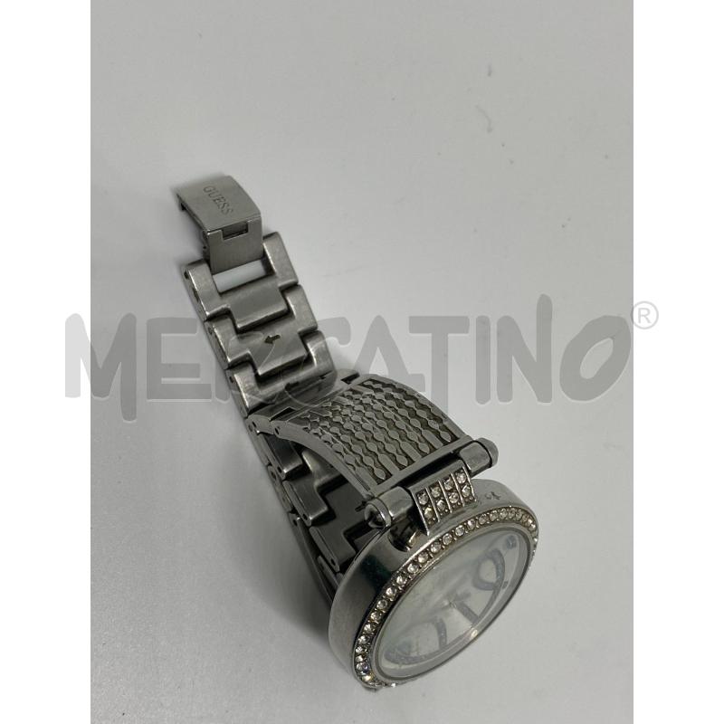 OROLOGIO DA POLSO GUESS ACCIAIO STRASS SEMIRIGIDO | Mercatino dell'Usato Pomezia 3