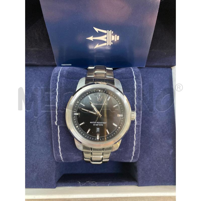 OROLOGIO DA POLSO MASERATI ACCIAIO INOX WATER RESISTANT + SCATOLA | Mercatino dell'Usato Pomezia 2