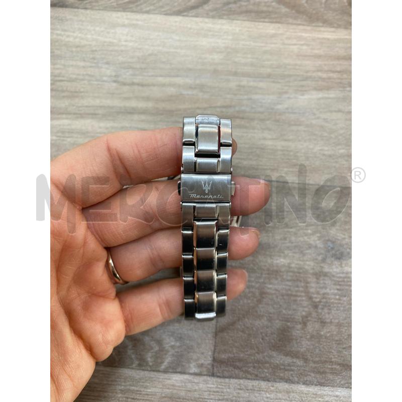 OROLOGIO DA POLSO MASERATI ACCIAIO INOX WATER RESISTANT + SCATOLA | Mercatino dell'Usato Pomezia 4