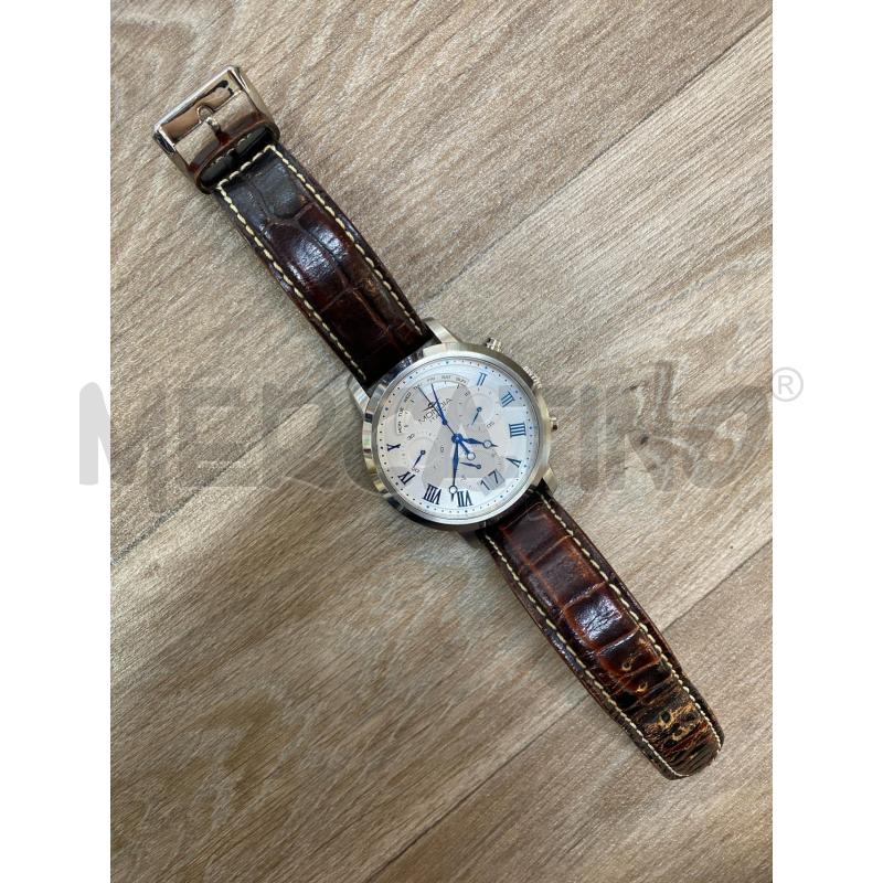 OROLOGIO DA POLSO MONDIA 0714 CINTURINO MARRONE DA RIV | Mercatino dell'Usato Pomezia 2