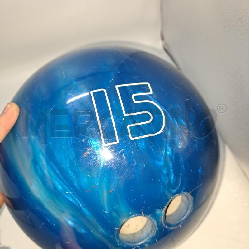 PALLA DA BOWLING BLU 15 BRUNSWICK | Mercatino dell'Usato Pomezia 3