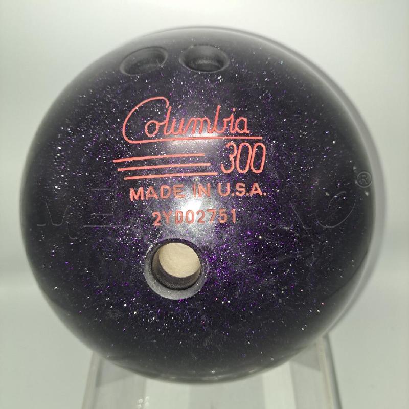 PALLA DA BOWLING COLUMBIA 300 VIOLA GLITTER | Mercatino dell'Usato Pomezia 1