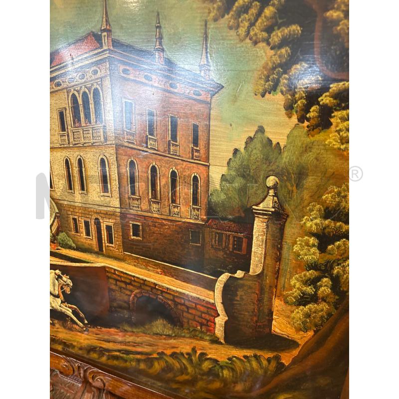 PANNELLO LEGNO 83 X 67 CM SCENA CAVALLI | Mercatino dell'Usato Pomezia 2