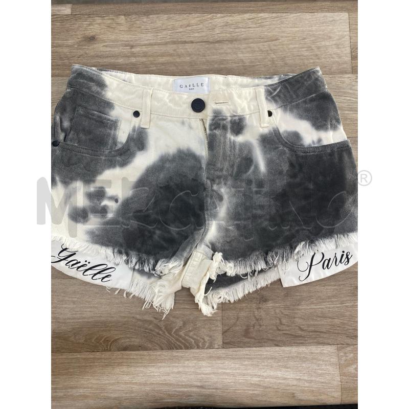 PANTALONCINO DONNA GAELLE SFUMATO GRIGIO BIANCO | Mercatino dell'Usato Pomezia 1