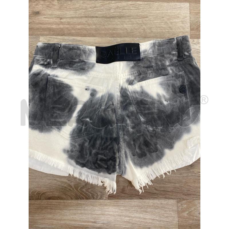 PANTALONCINO DONNA GAELLE SFUMATO GRIGIO BIANCO | Mercatino dell'Usato Pomezia 3