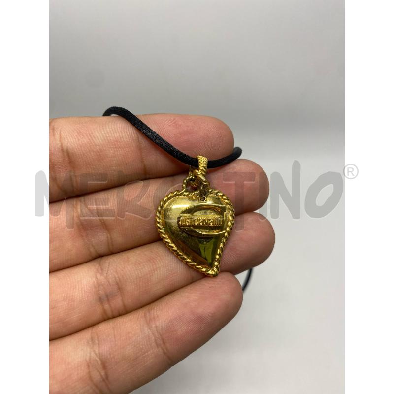 PARURE JUST CAVALLI DORATO CUORI ZEBRATI COLLANA + BRACCIALE | Mercatino dell'Usato Pomezia 4