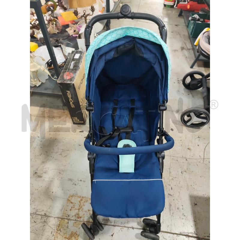 PASSEGGINO BLU/AZZURRO CHIUDIBILE | Mercatino dell'Usato Pomezia 2
