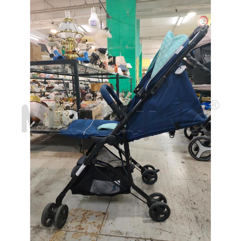 PASSEGGINO BLU/AZZURRO CHIUDIBILE | Mercatino dell'Usato Pomezia 3