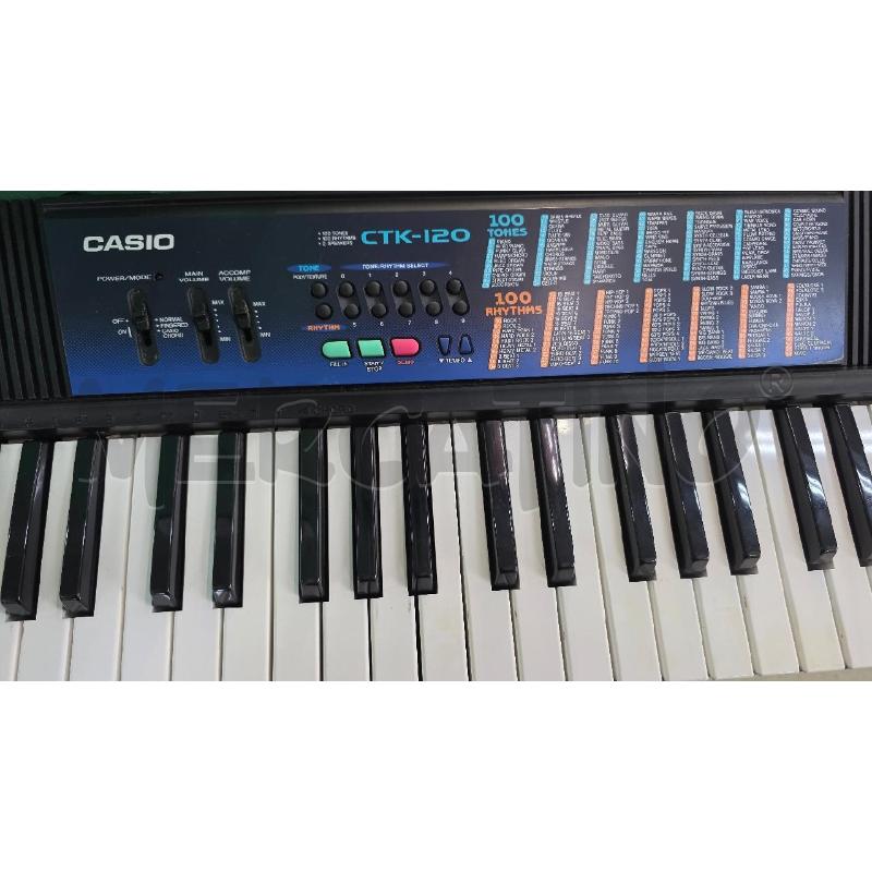 PIANOLA CASIO CTK-120 NO ALIMENTATORE | Mercatino dell'Usato Pomezia 2