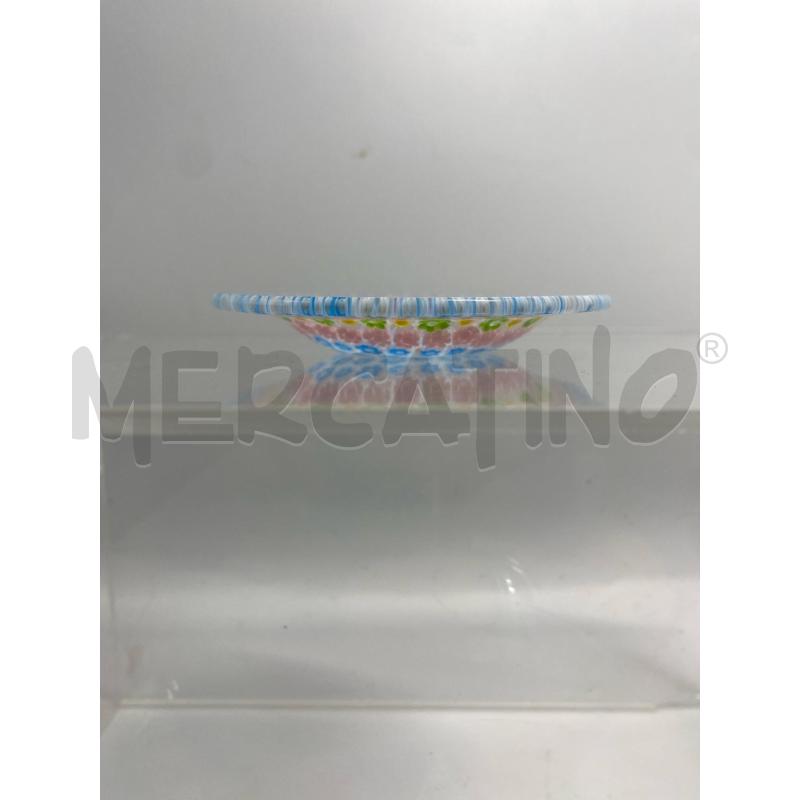 PIATTINO MILLEFIORI MURANO  | Mercatino dell'Usato Pomezia 5