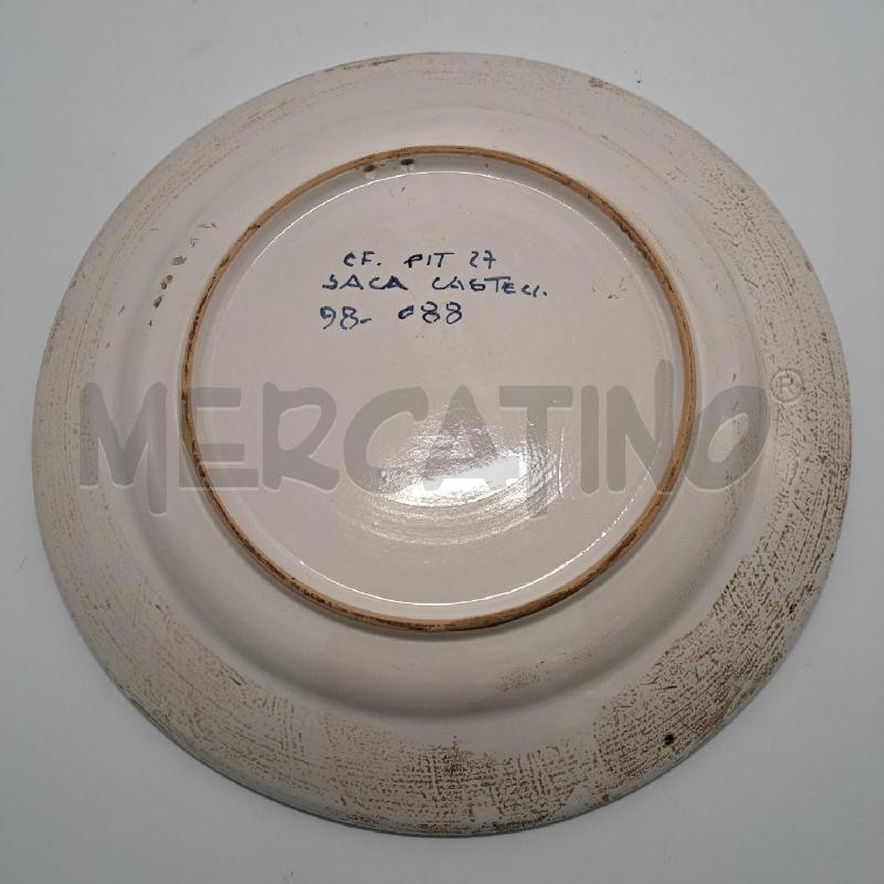 PIATTO CASTELLI 28 CM PERE | Mercatino dell'Usato Pomezia 3