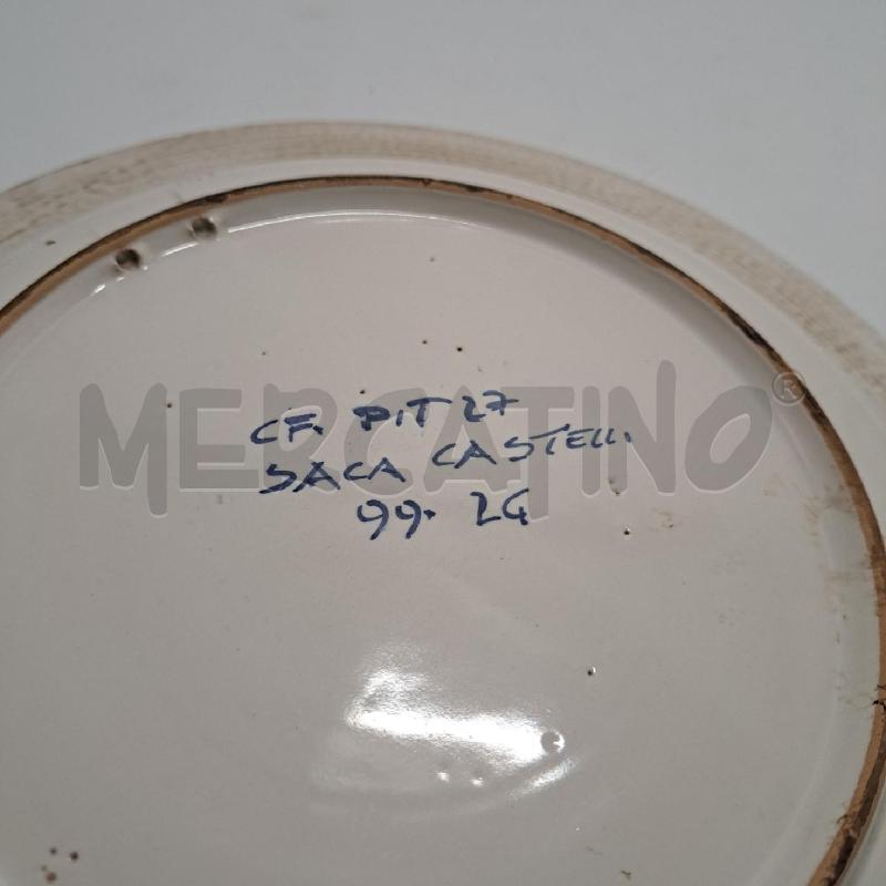 PIATTO CASTELLI 28 CM UVA | Mercatino dell'Usato Pomezia 4