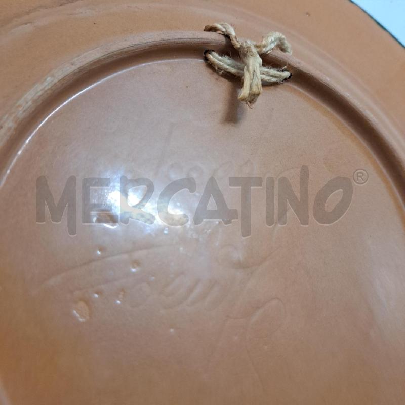 PIATTO CERAM FAENZA TONI VERDI | Mercatino dell'Usato Pomezia 5
