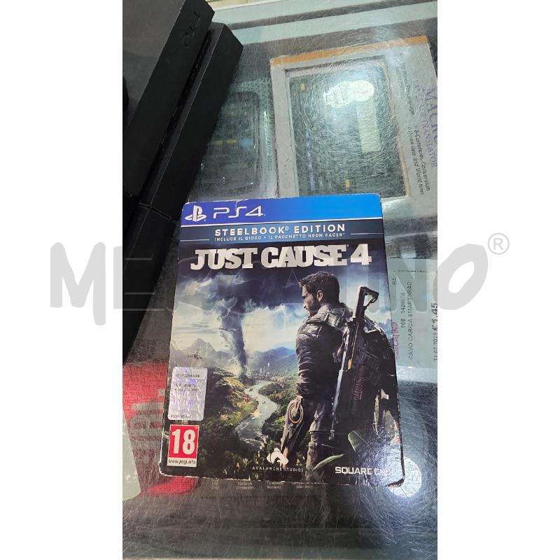 PLAY STATION 4 GIOCO STEELBOOK EDITION JUST CAUSE 4 | Mercatino dell'Usato Pomezia 1
