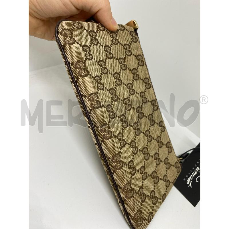 POCHETTE GUCCI MONOGRAMM 21CMX12CM | Mercatino dell'Usato Pomezia 4